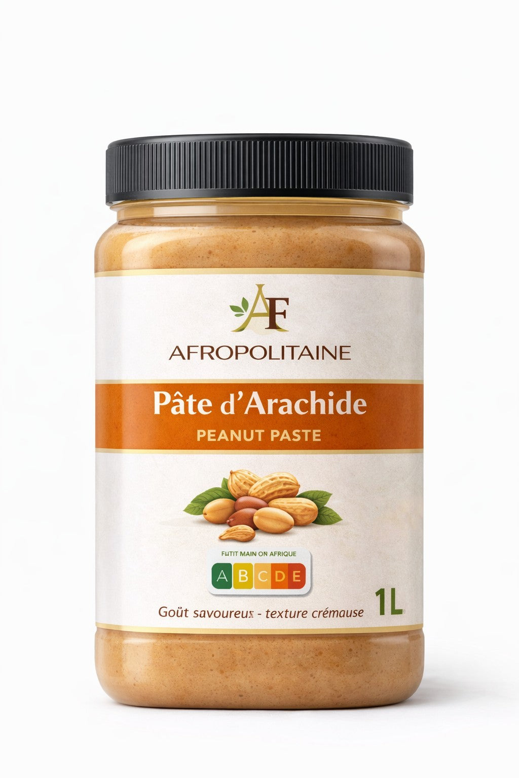 Afropolitaine pâte d’arachide 1 L