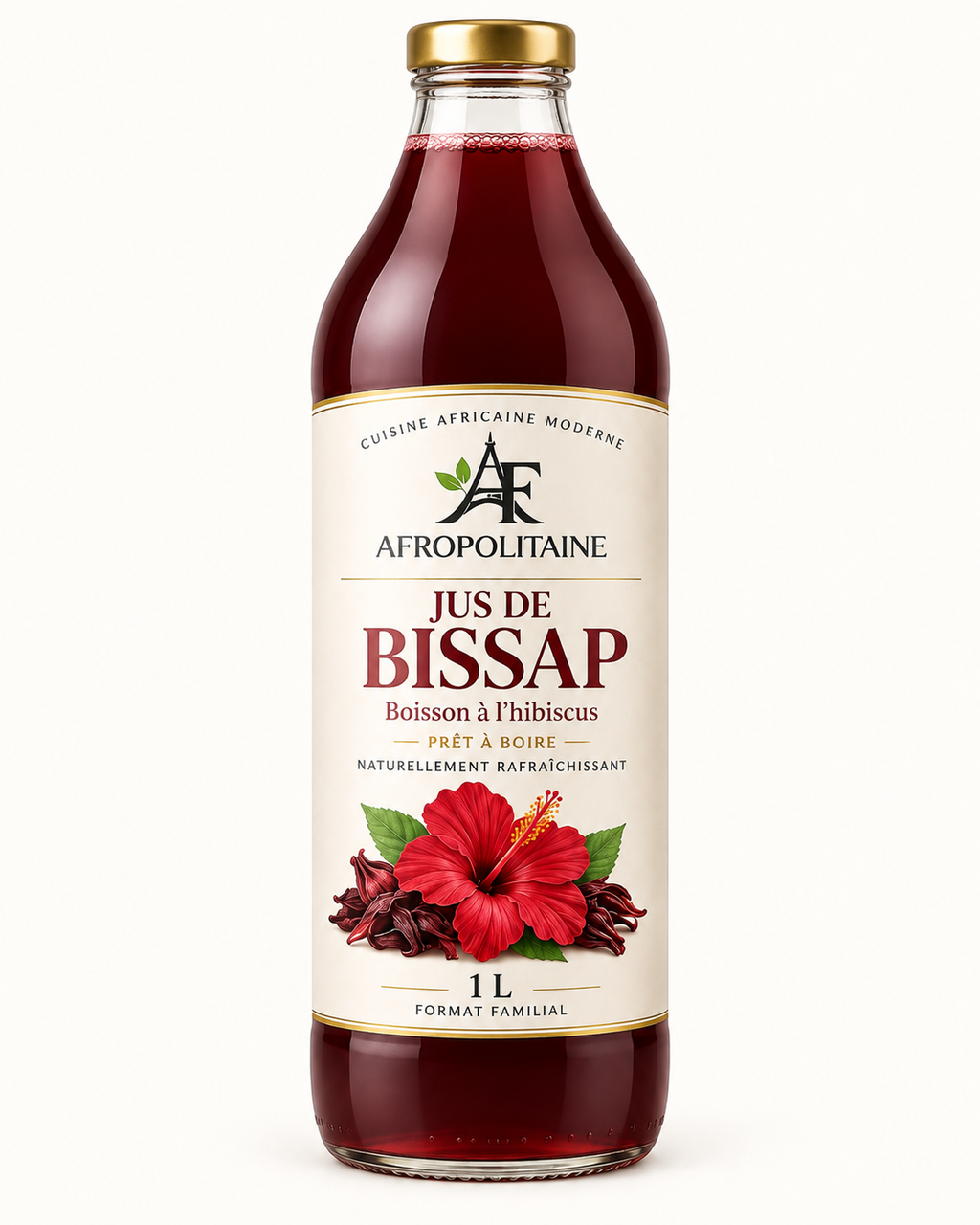 Jus de Bissap Afropolitaine 1 L