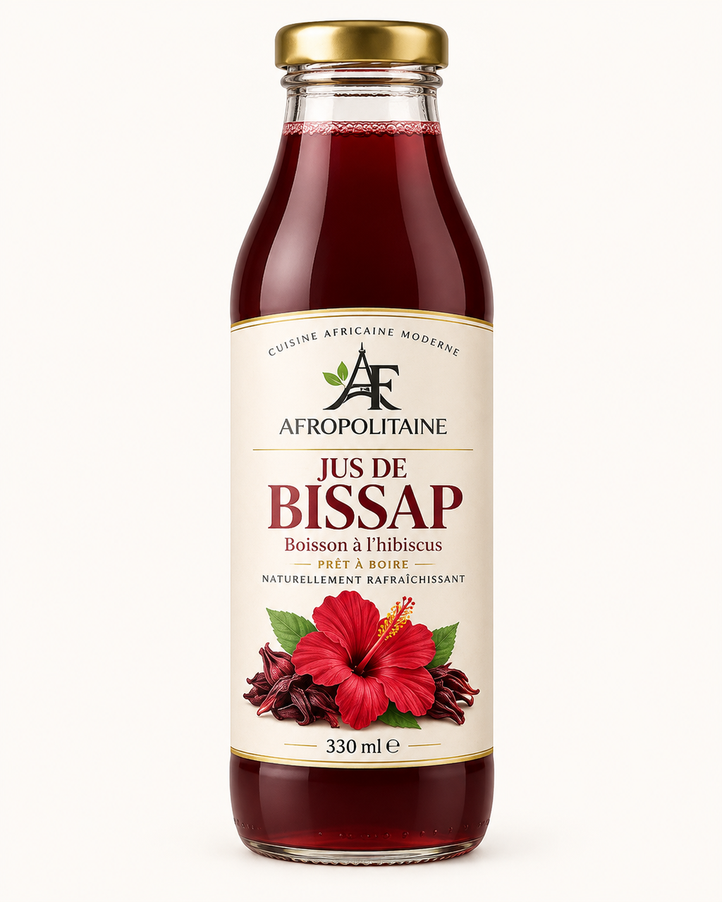 Jus de Bissap Afropolitaine 330 ml