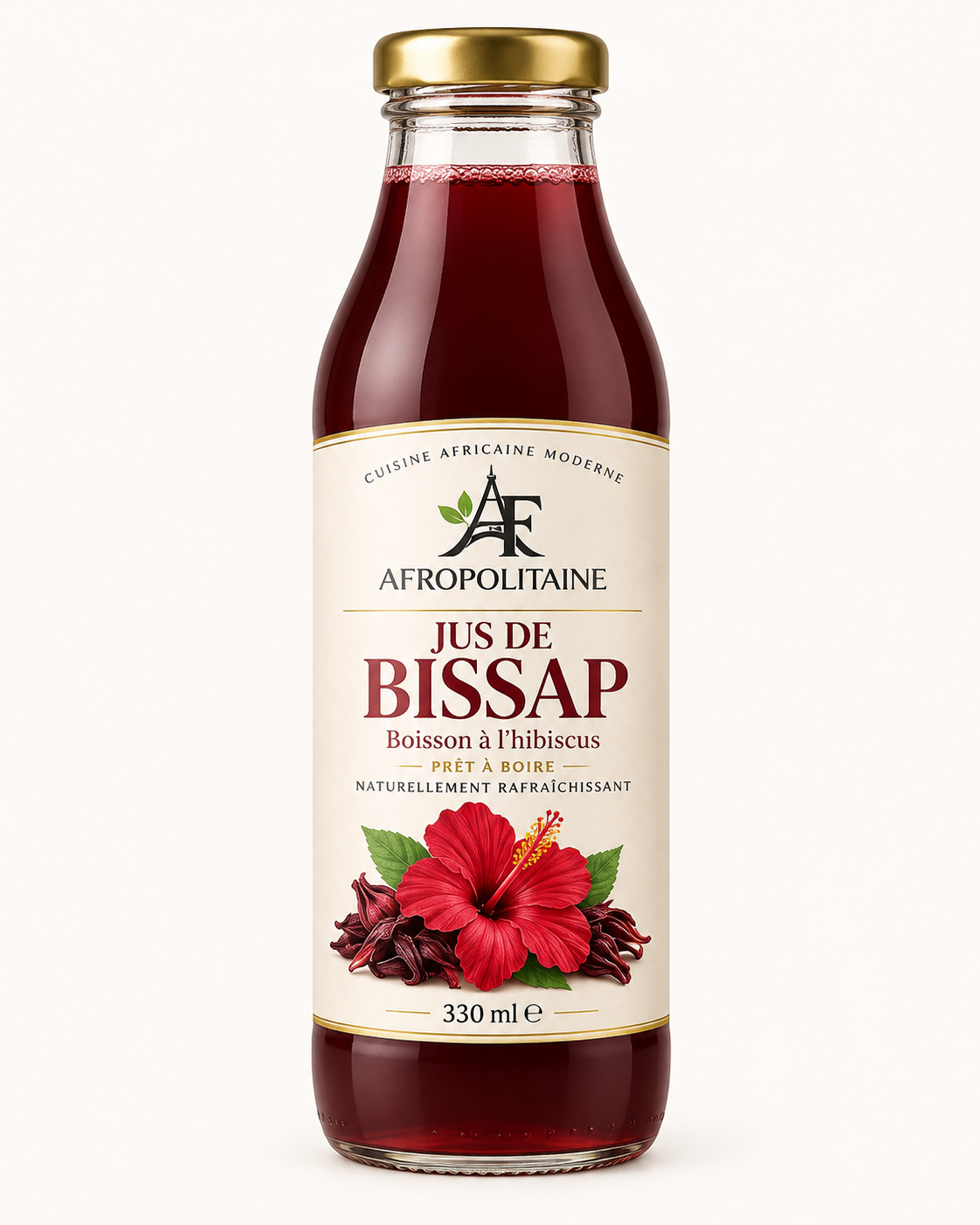 Jus de Bissap Afropolitaine 330 ml