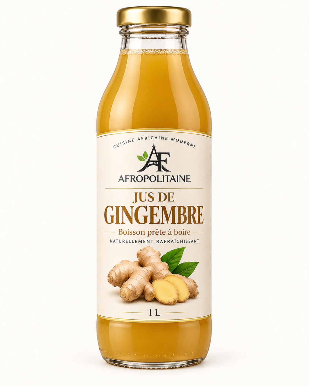 Jus de Gingembre Afropolitaine 1 L