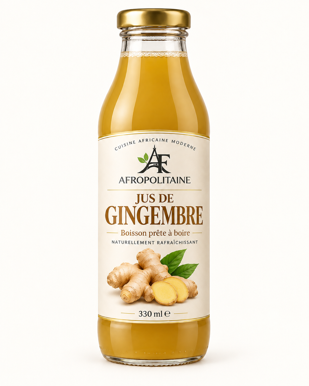 Jus de Gingembre Afropolitaine 330 ml