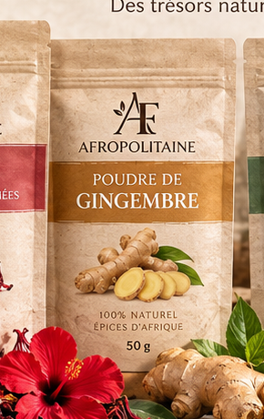 Gingembre en poudre Afropolitaine