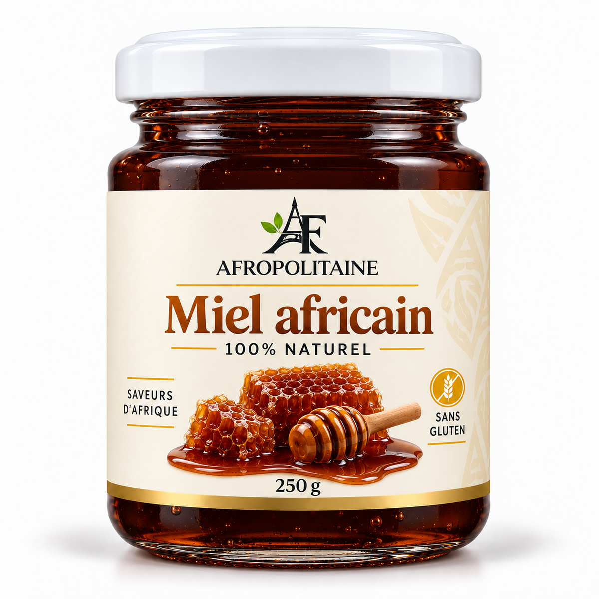Miel africain Afropolitaine 250 g